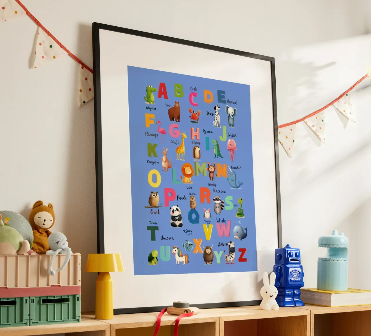 Alphabet Zoo Poster von Kiara