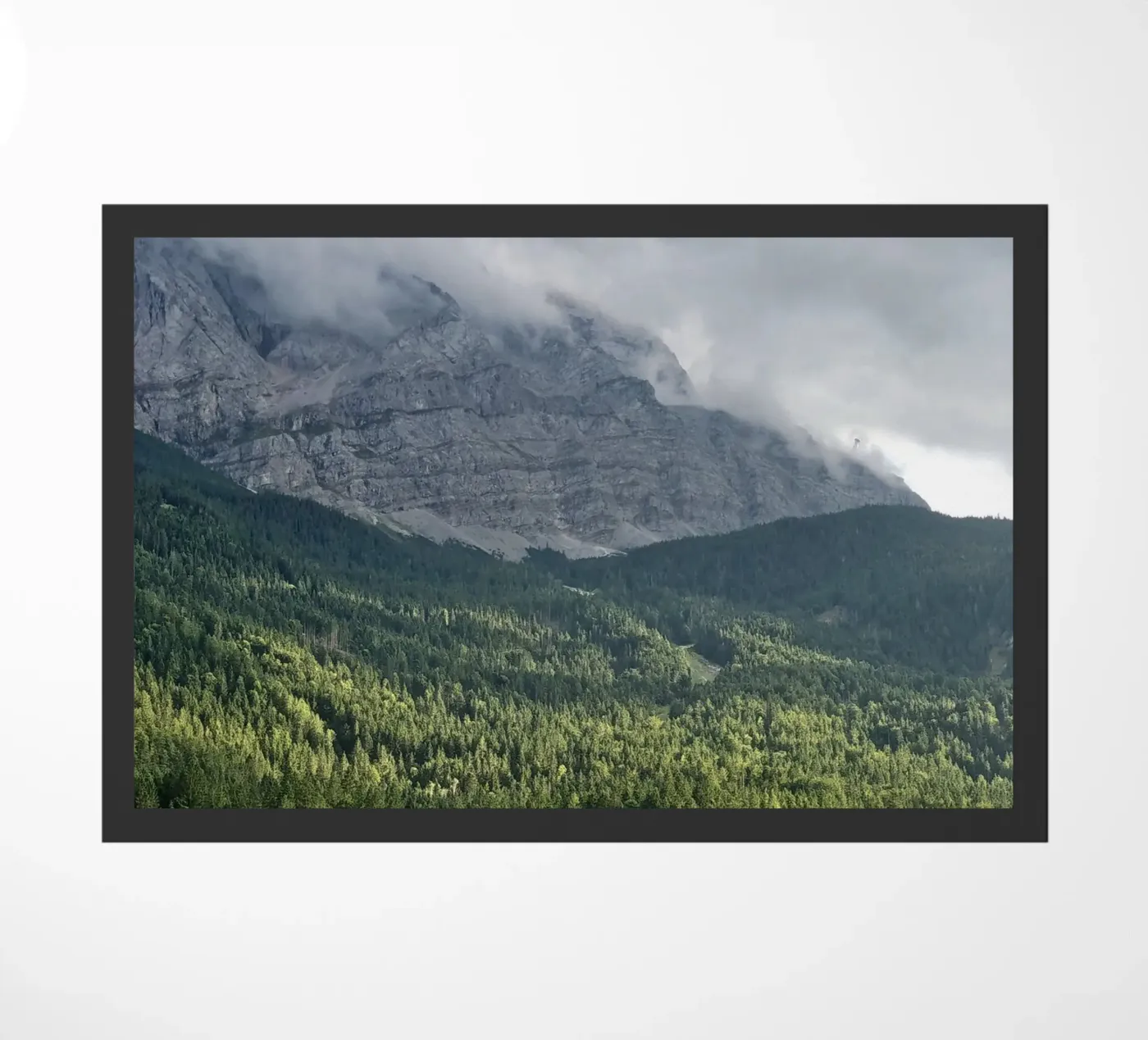 Eibsee doormat by SteffisNatursicht