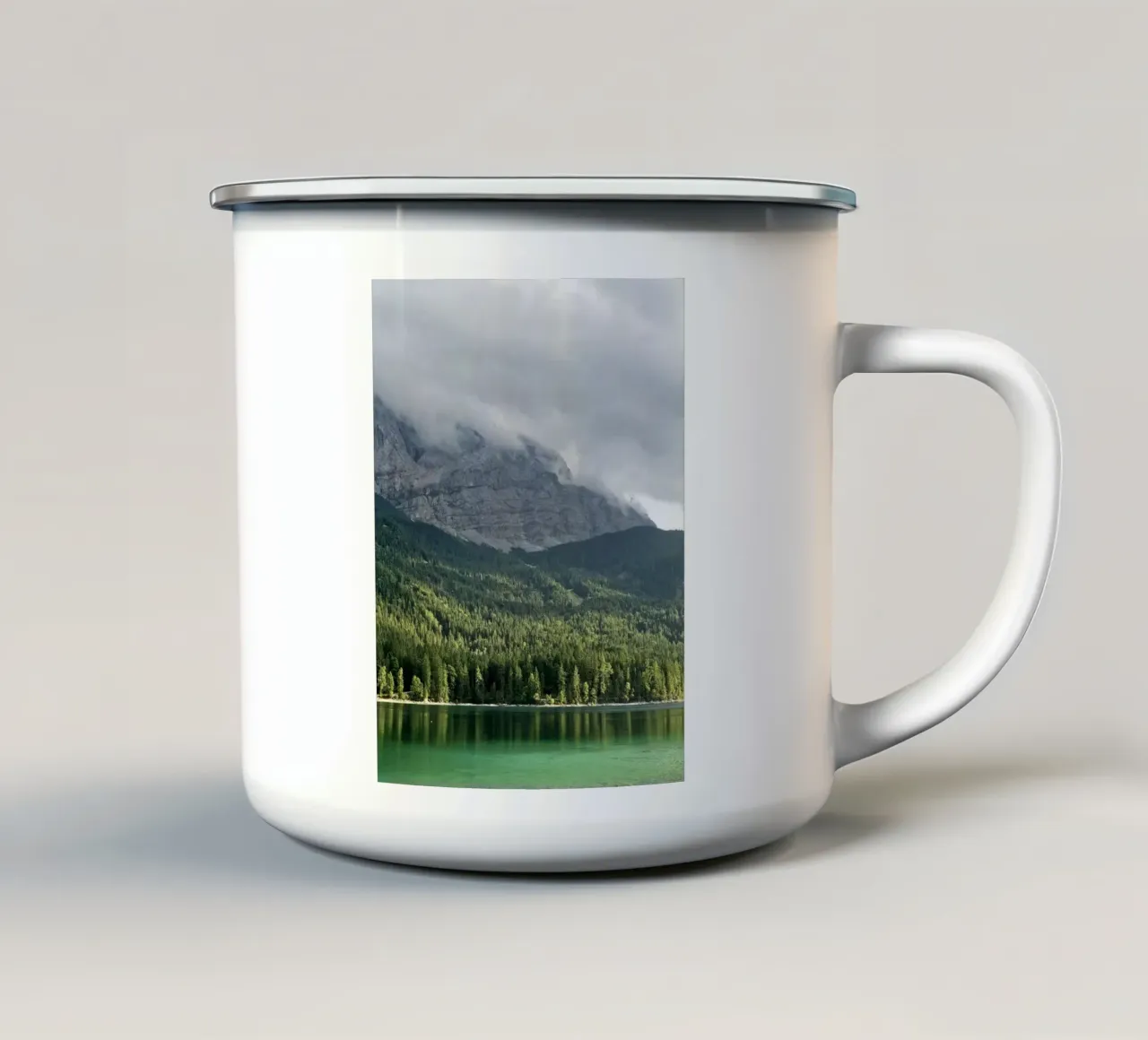 Eibsee tazza in smalto da SteffisNatursicht