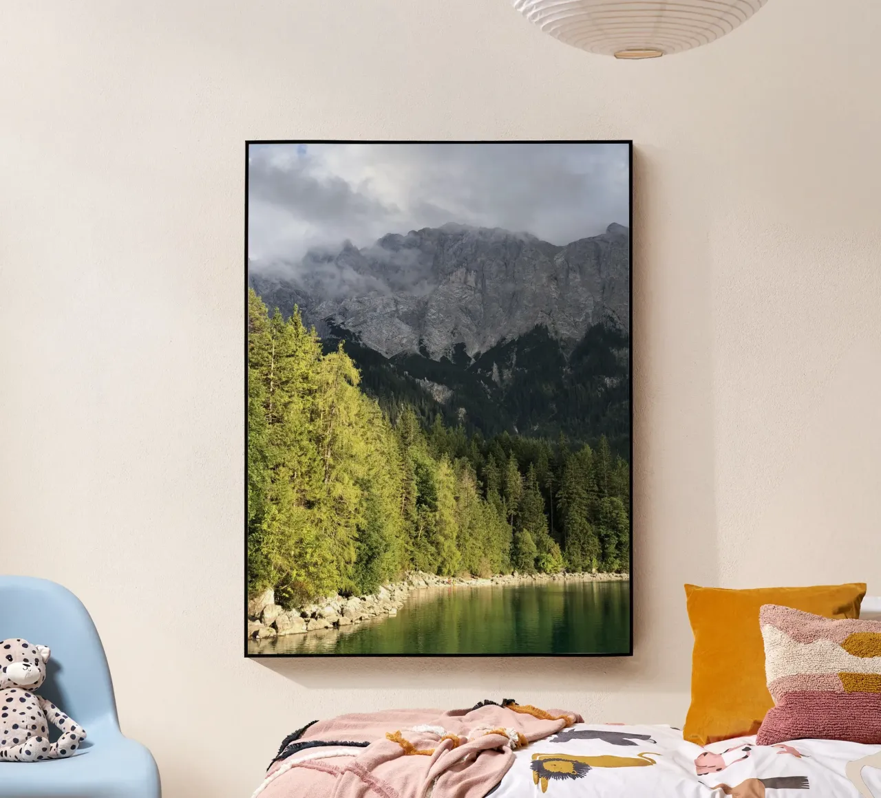 Eibsee acrylic glass by SteffisNatursicht