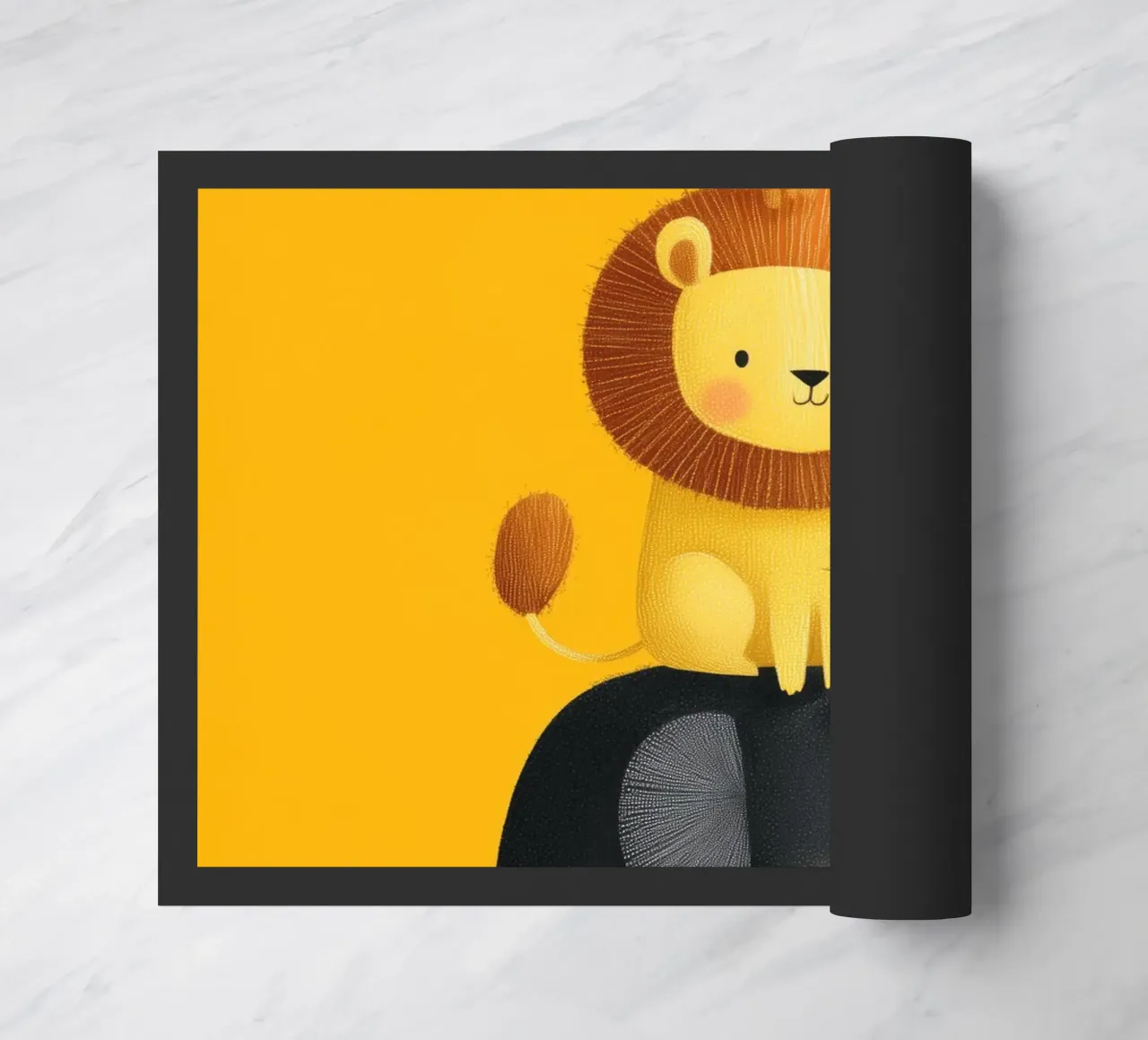 Animal Stack Friends doormat by Kiara