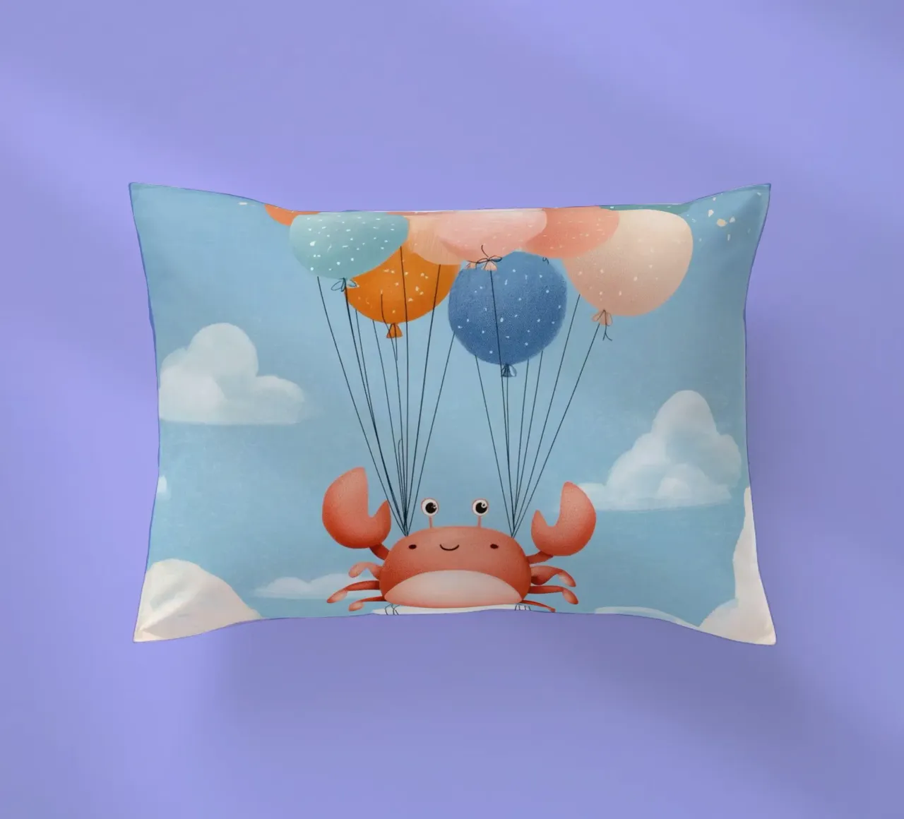 Balloon Ride Crab cuscino da Kiara