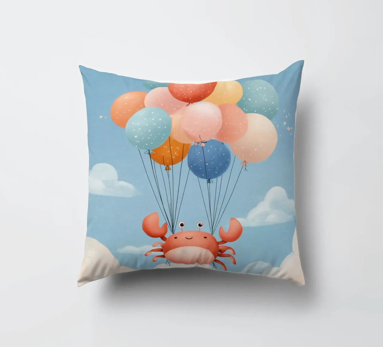 Balloon Ride Crab cuscino da Kiara