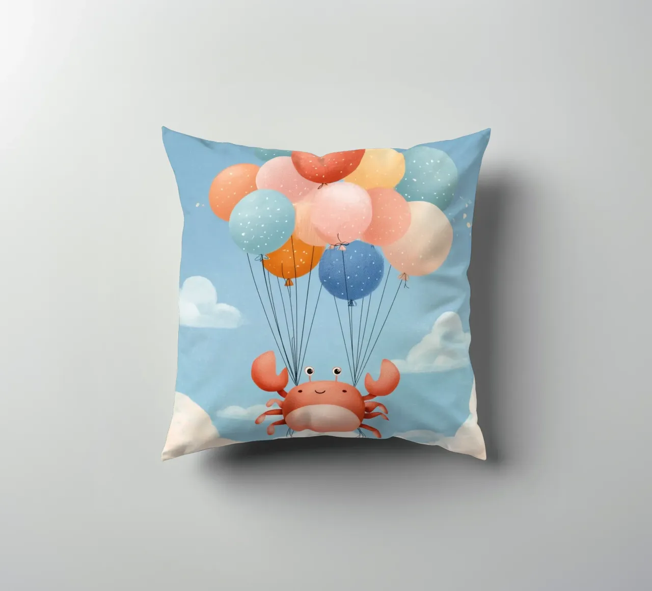 Balloon Ride Crab cuscino da Kiara