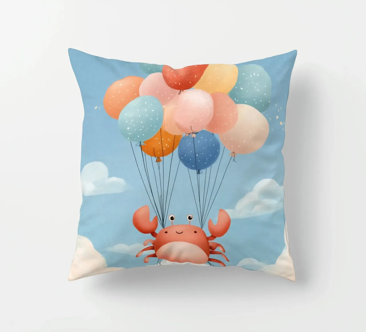 Balloon Ride Crab cuscino da Kiara