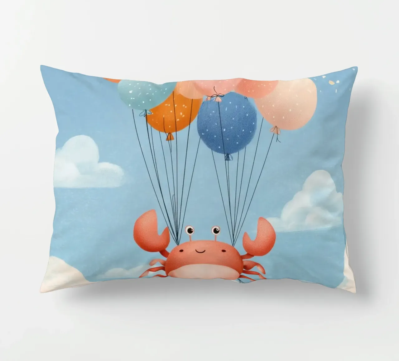 Balloon Ride Crab cuscino da Kiara