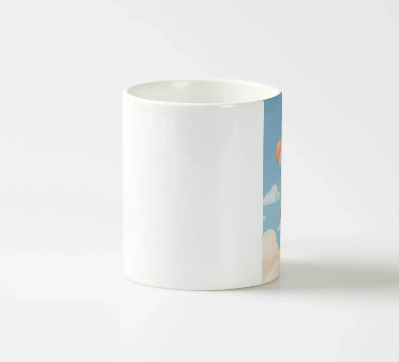 Balloon Ride Crab tazza in ceramica da Kiara