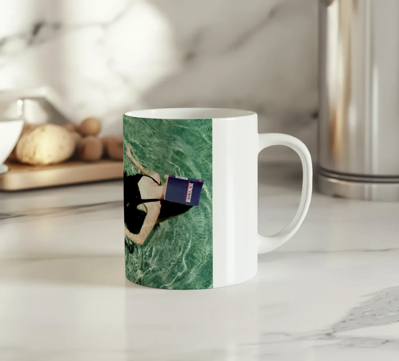 Aloha Summer tazza in ceramica da Aysha Banos