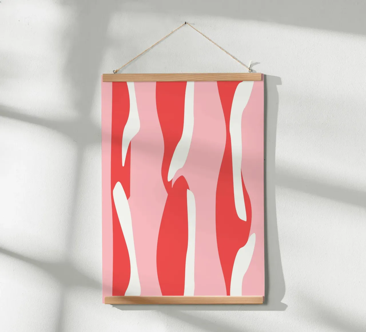 Colorful Tiger Red poster da janamossmann