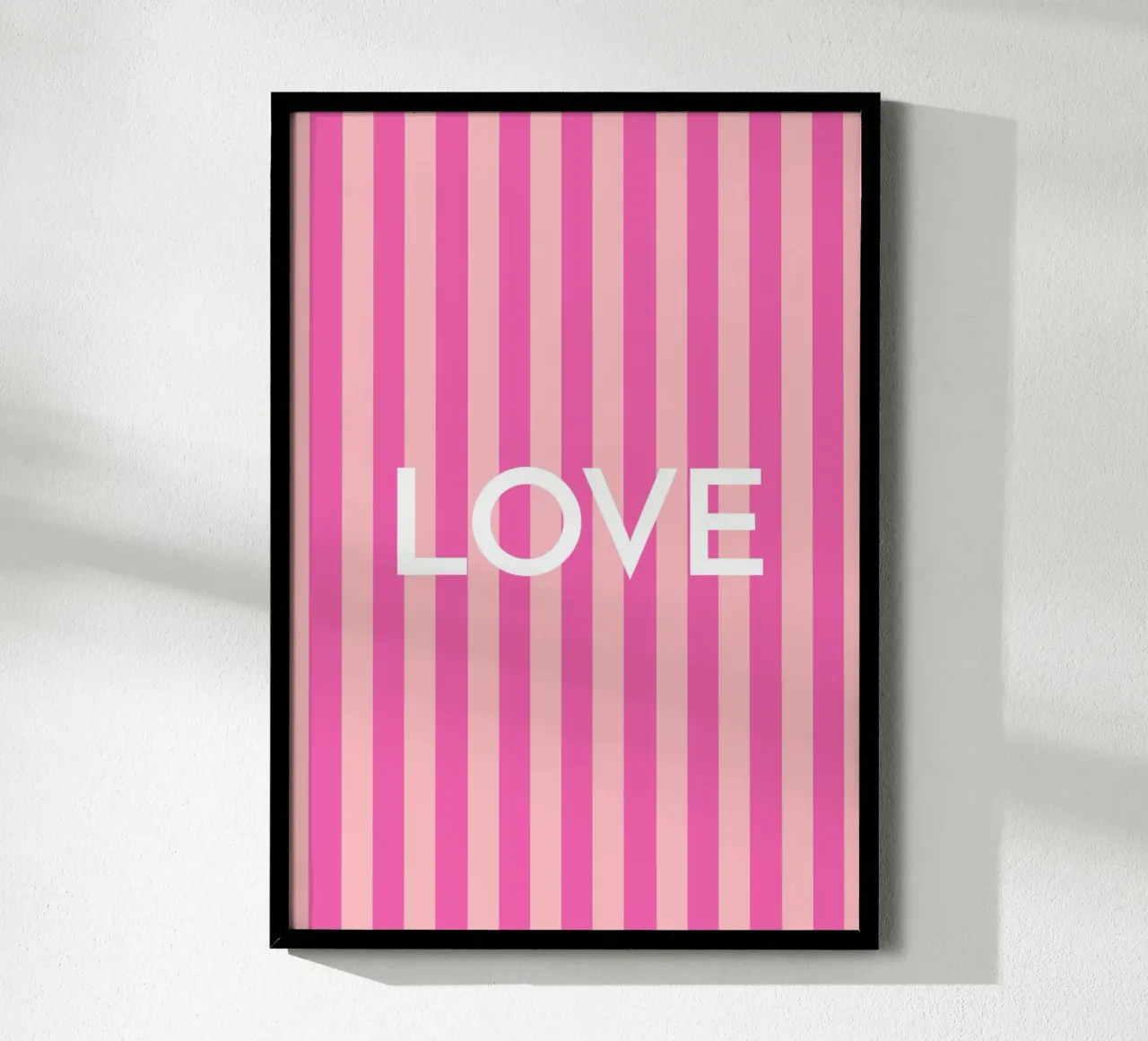 Love Colorful Pink poster da janamossmann