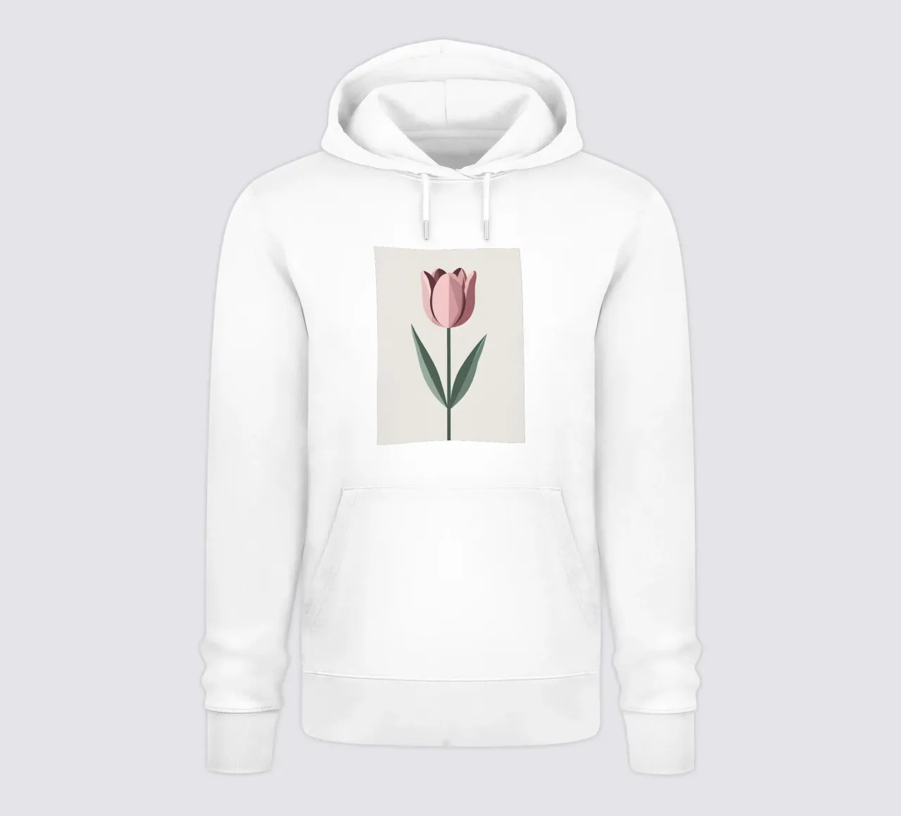 Forma a tulipano felpa con cappuccio da Botanical Gallery