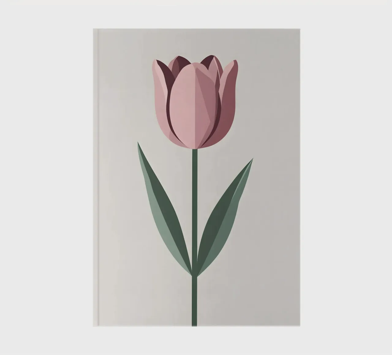 Forma a tulipano diario da Botanical Gallery