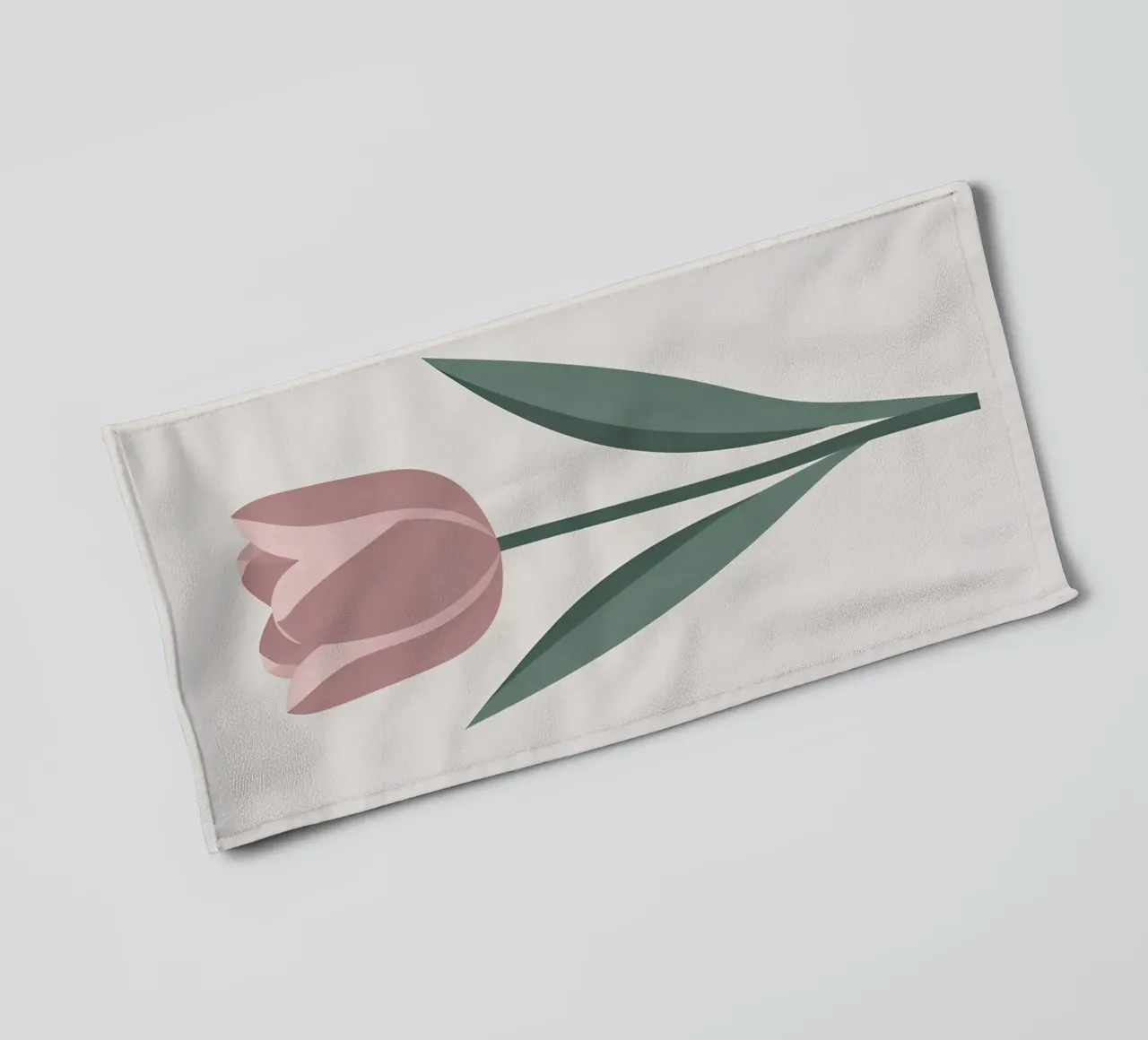 Tulip Shape towel by Botanical Gallery
