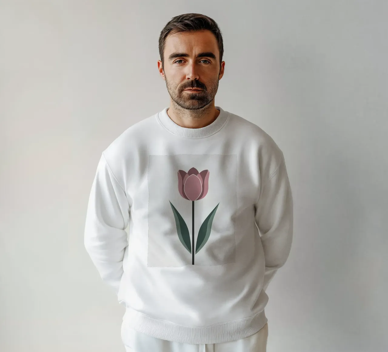 Tulp Vorm sweatshirt van Botanical Gallery