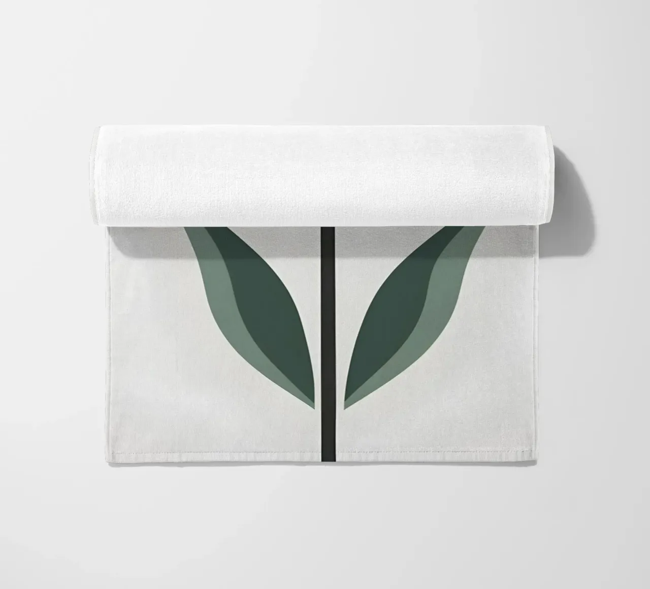 Tulp Vorm strandhanddoek van Botanical Gallery