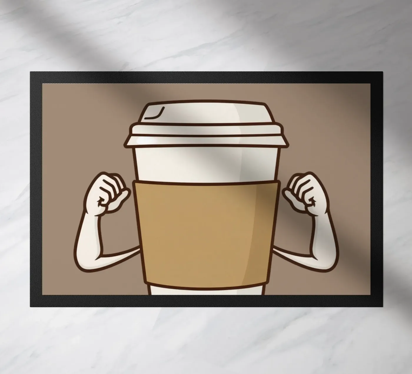 Strong Brew doormat by DesignDoodle