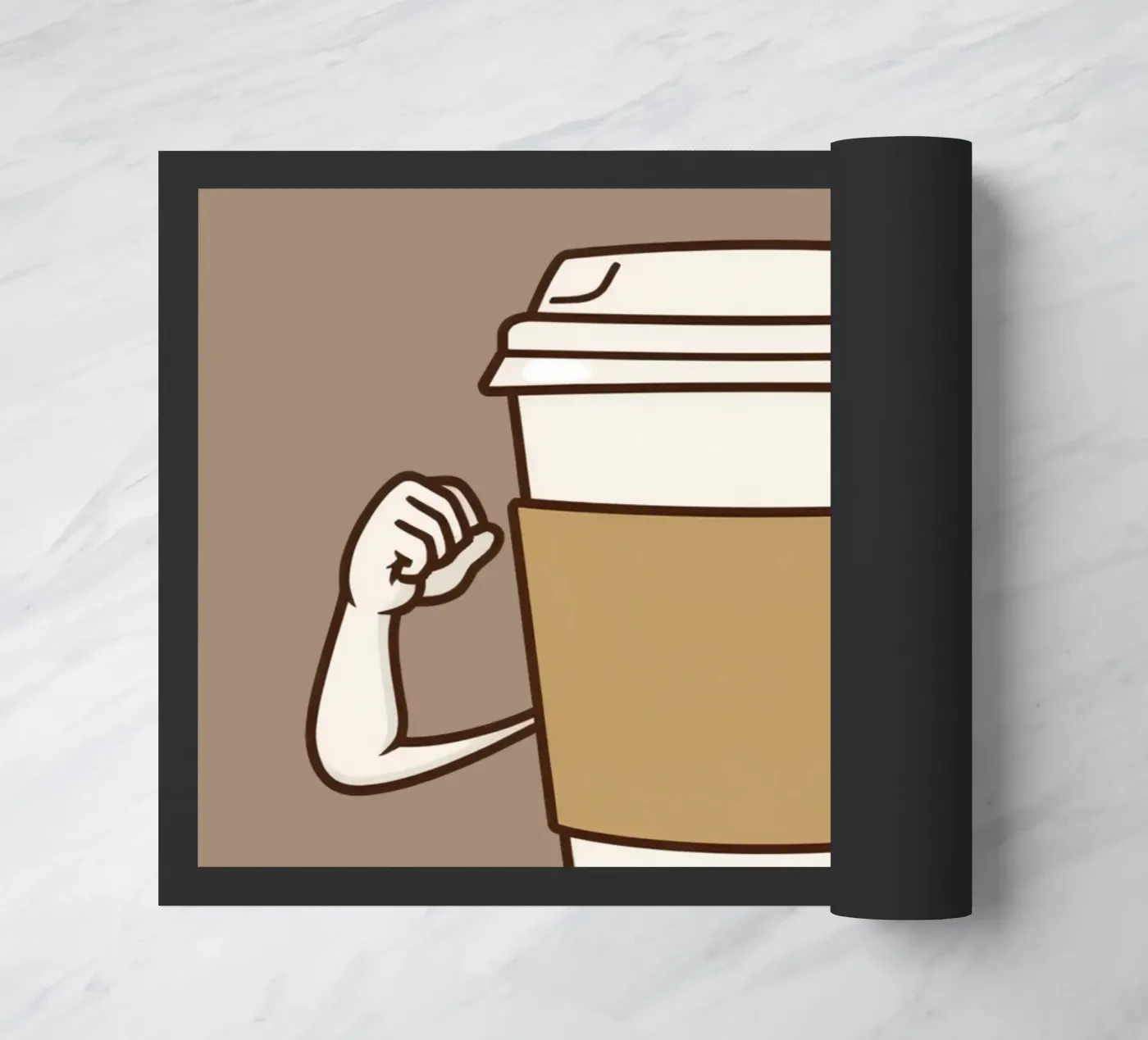 Strong Brew doormat by DesignDoodle