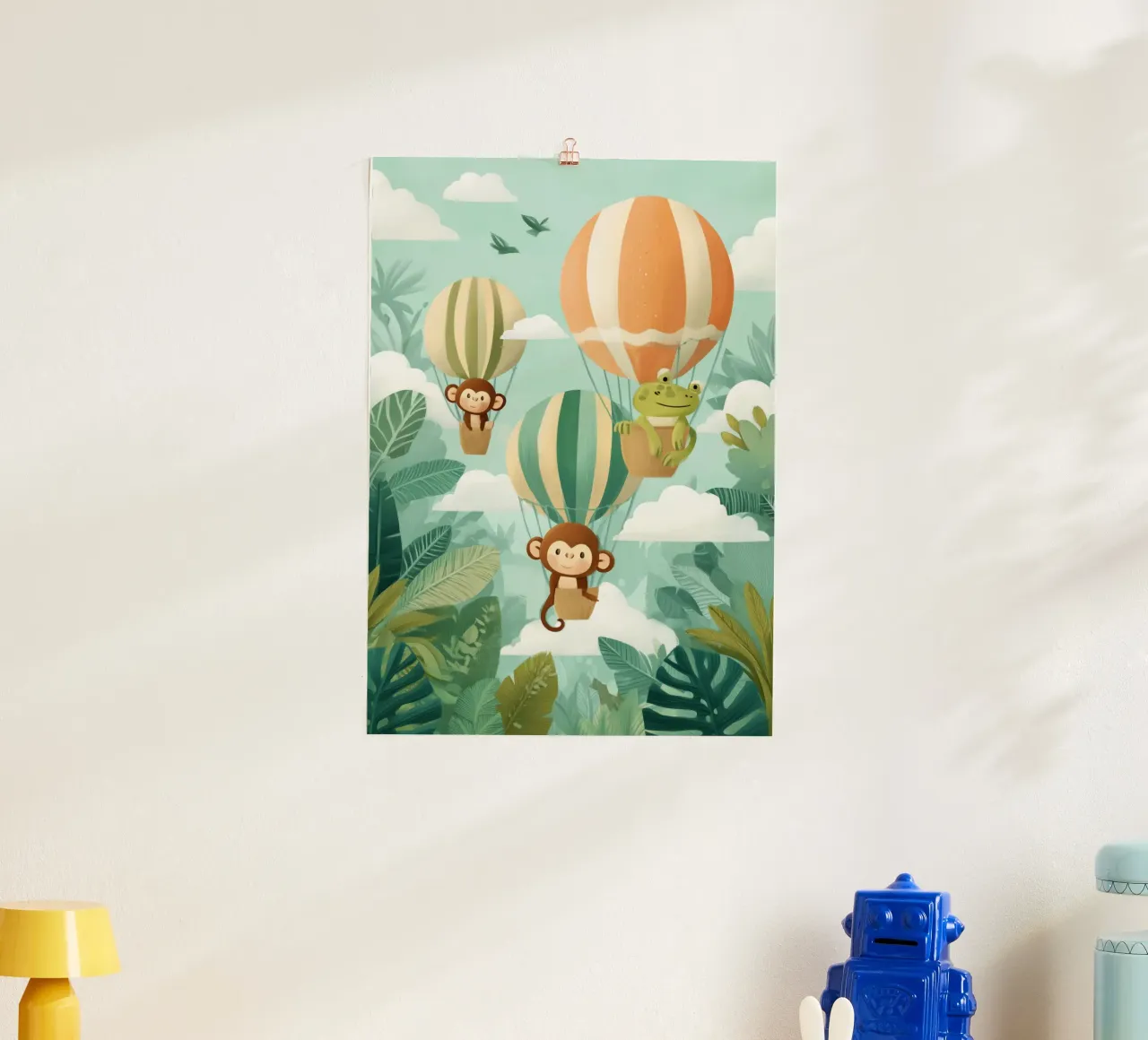 Balloon Safari poster da Kiara