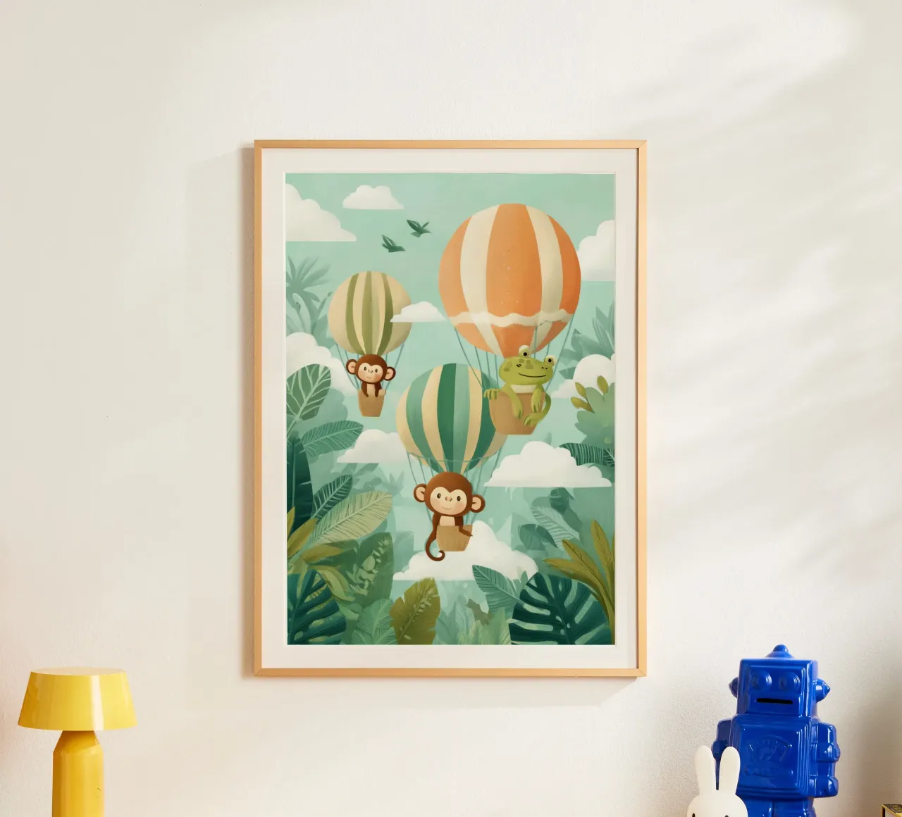 Balloon Safari poster da Kiara