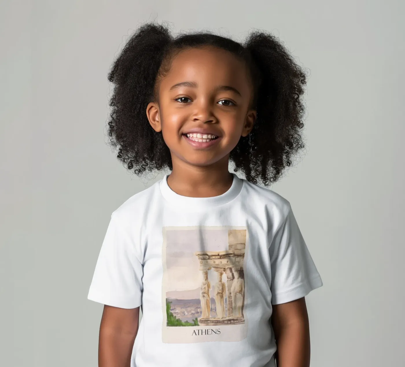 Athens kinder t-shirt van Indigo Rain
