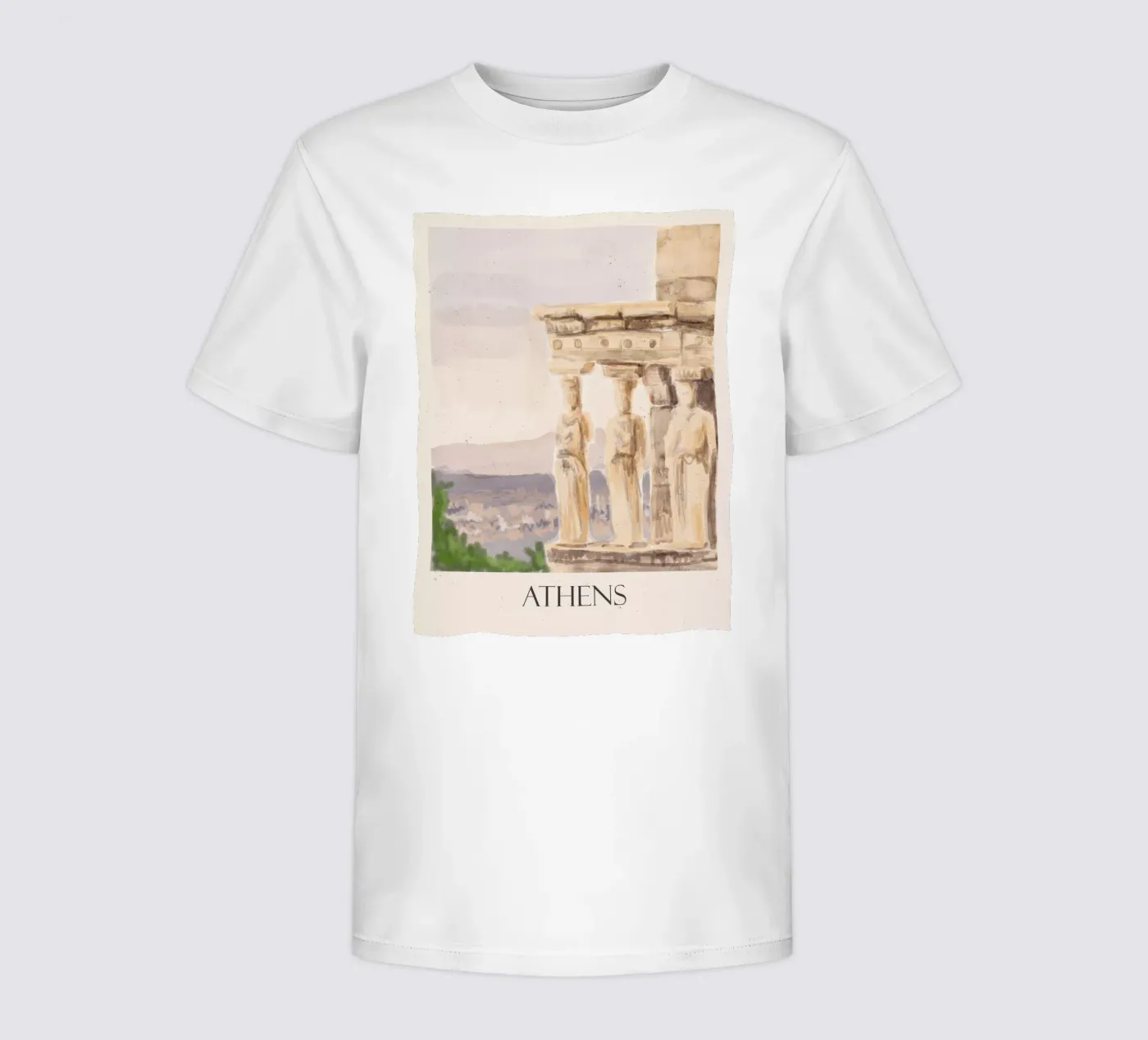 Athens kinder t-shirt van Indigo Rain