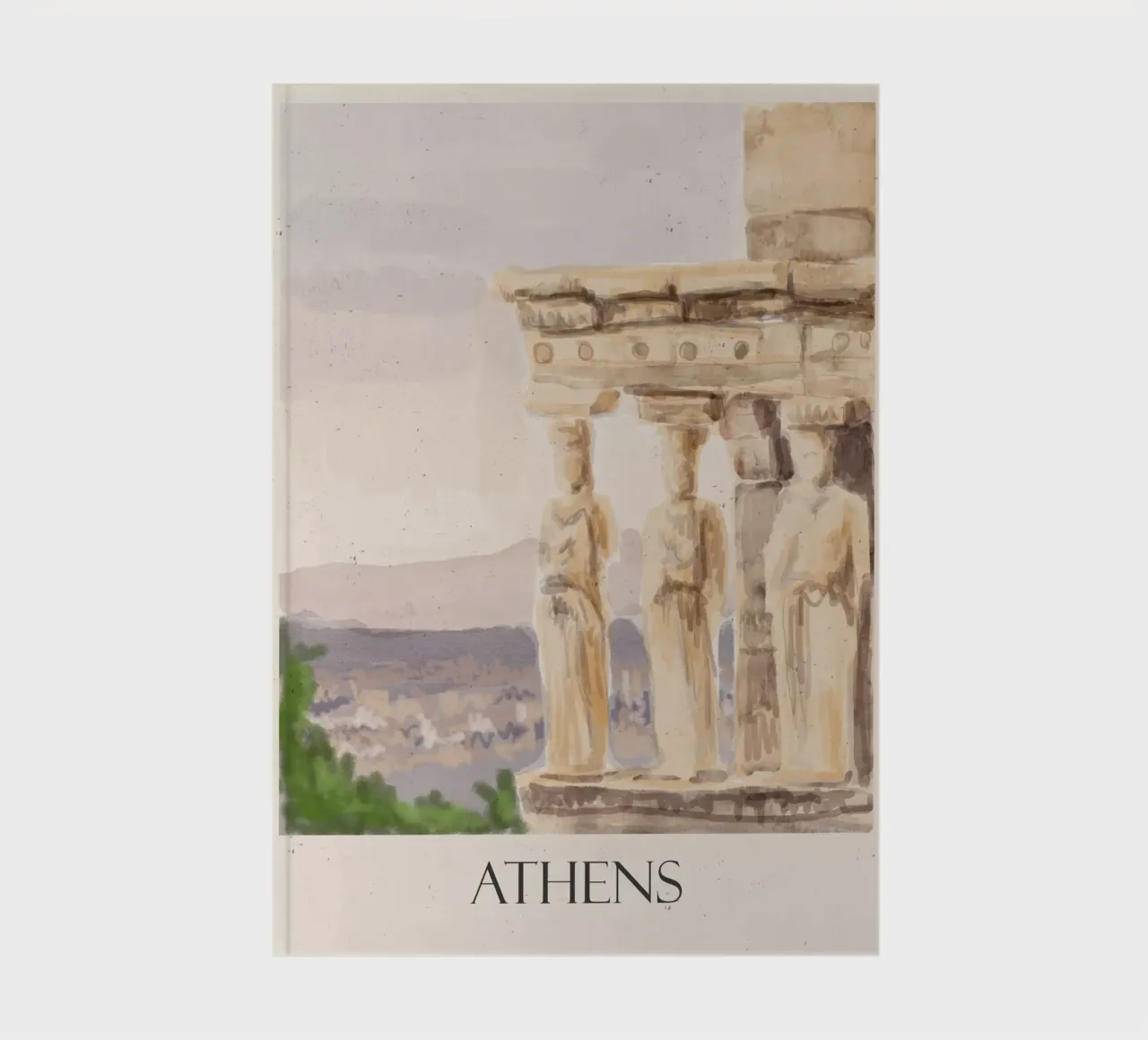 Athens notebook by Indigo Rain