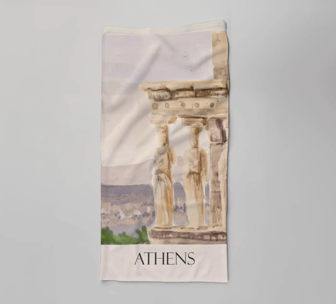Athens towel by Indigo Rain