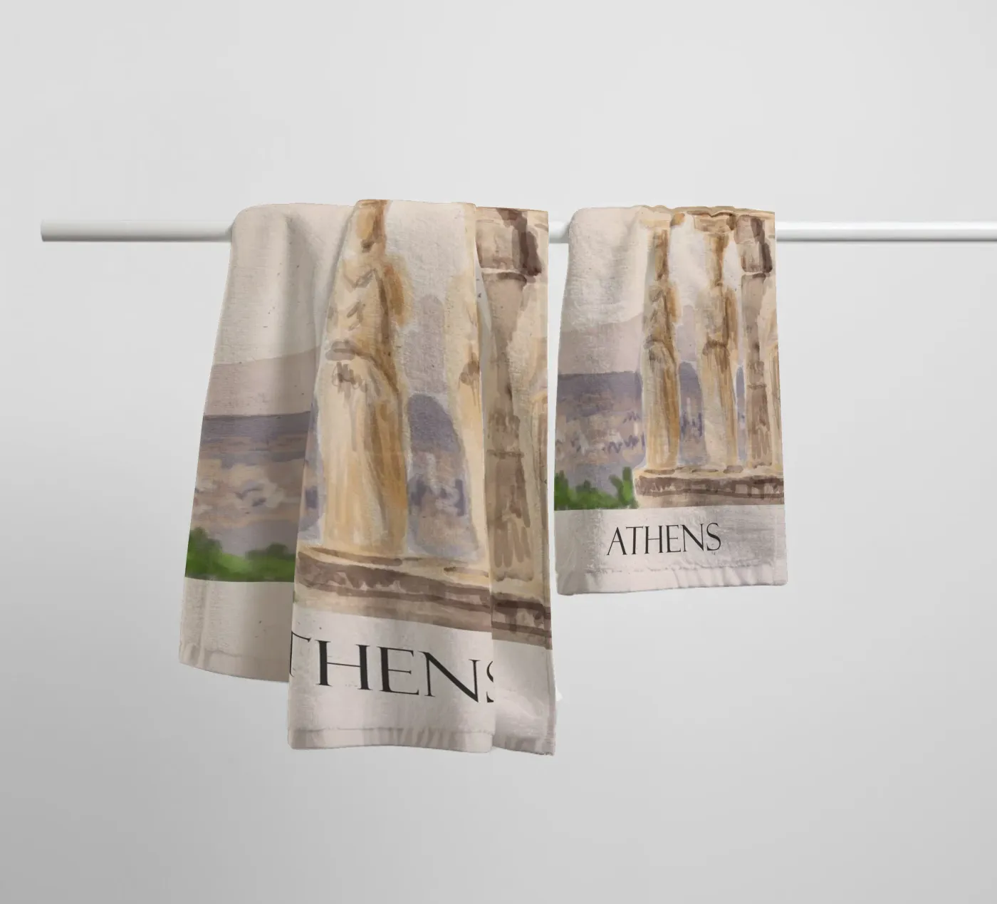 Athens towel by Indigo Rain