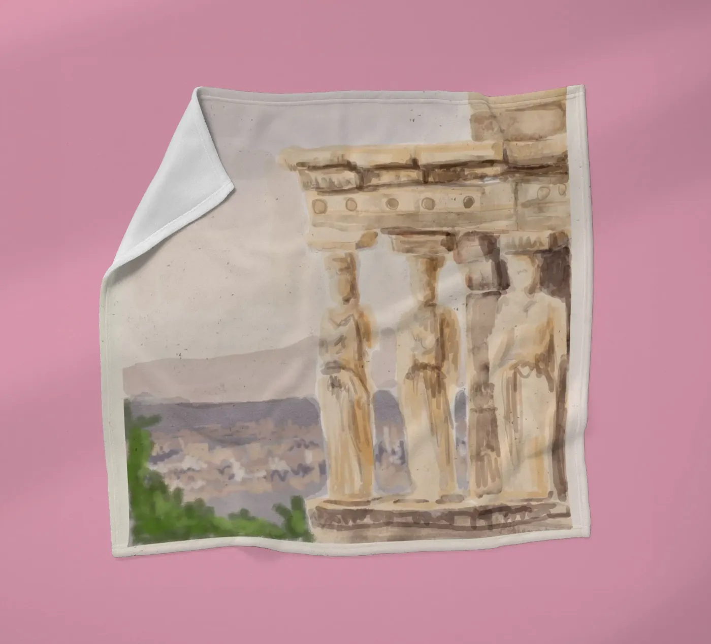 Athen Fleecedecke von Indigo Rain