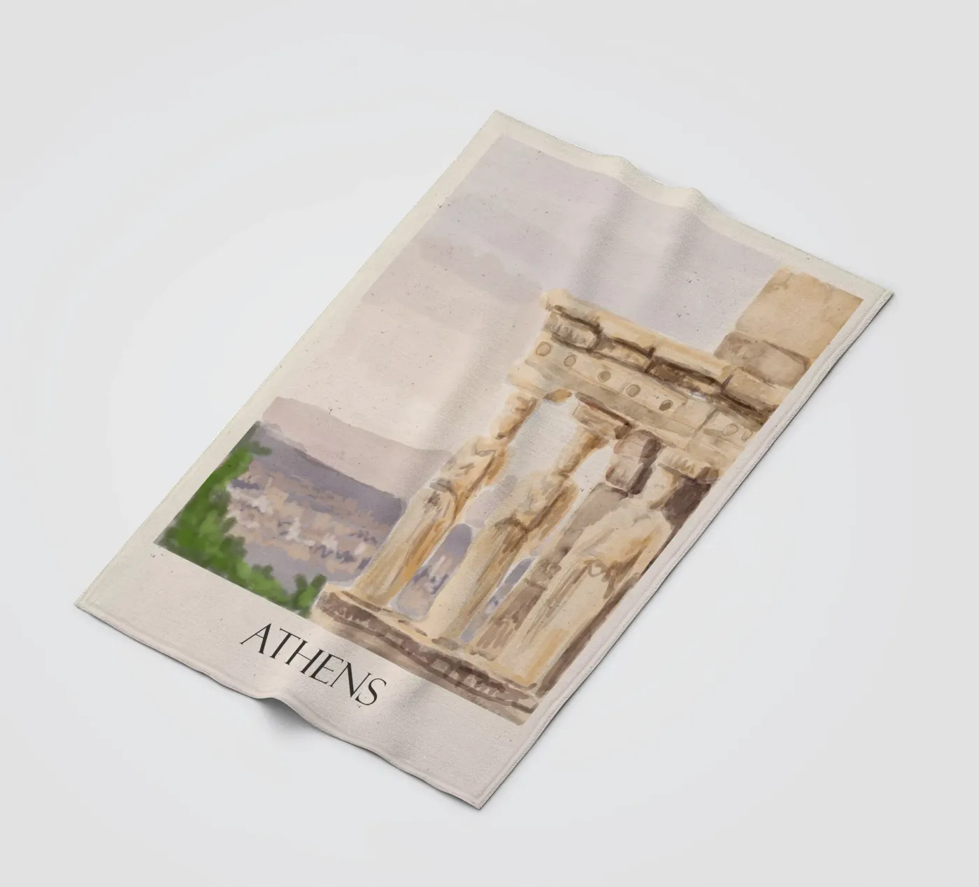 Athen Fleecedecke von Indigo Rain