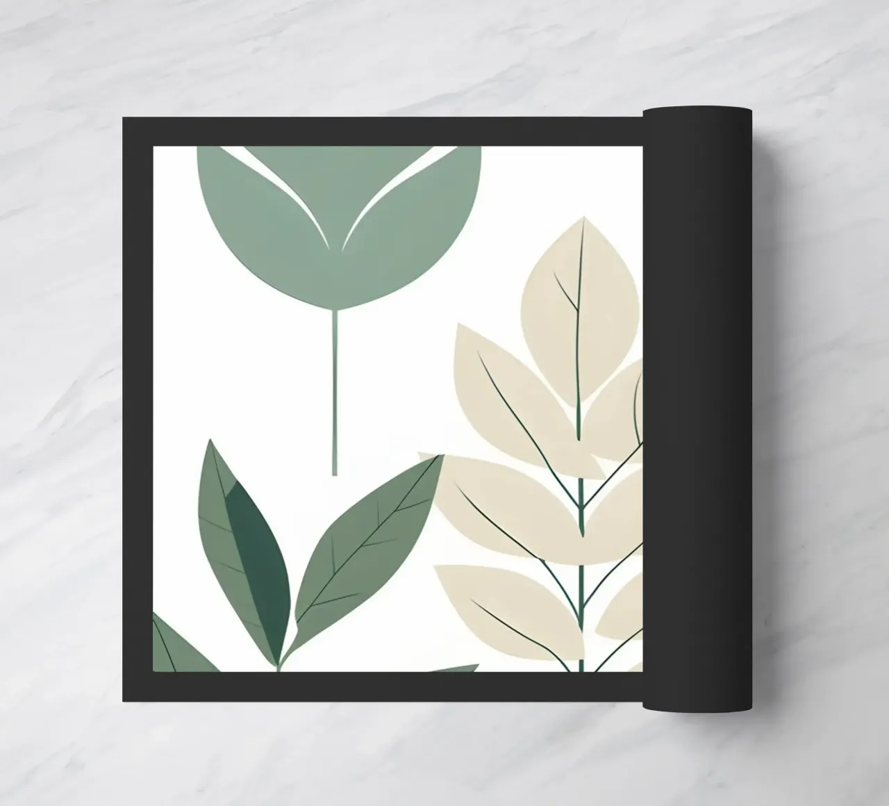 Composizione a tre foglie zerbino da Botanical Gallery