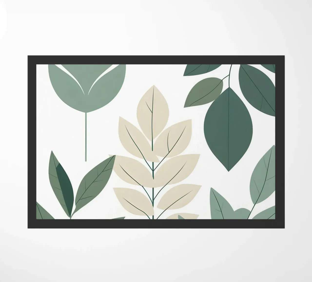 Composizione a tre foglie zerbino da Botanical Gallery