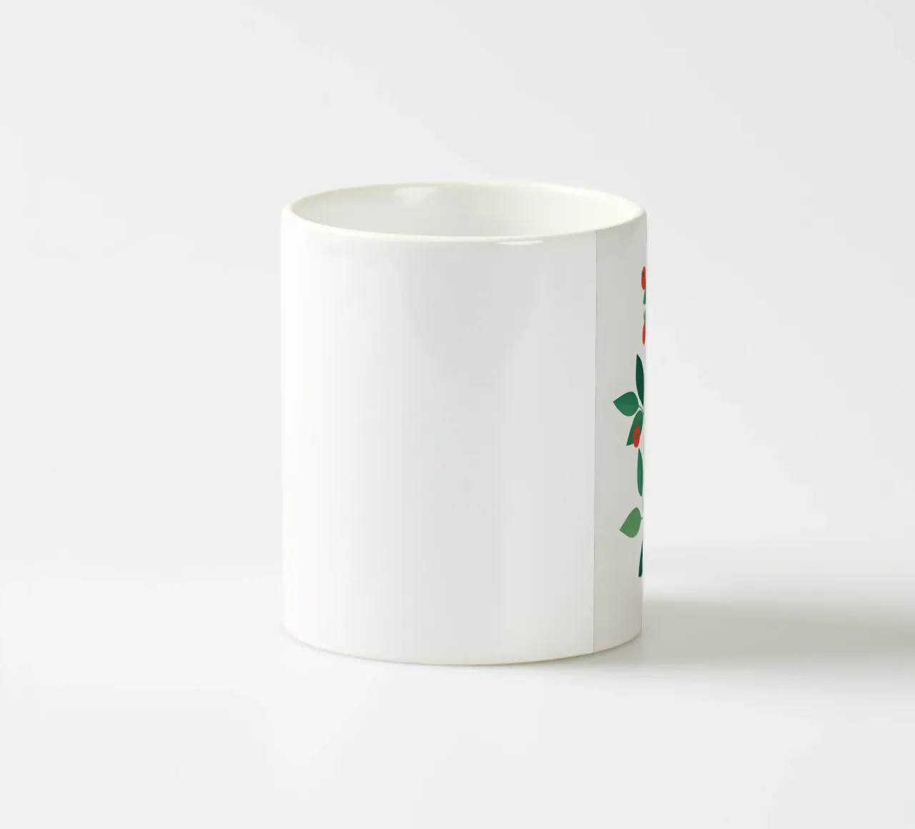 Ramo con bacche tazza in ceramica da Botanical Gallery