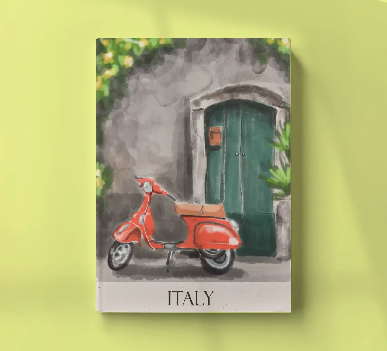 Welcome to Italy notebook by Indigo Rain