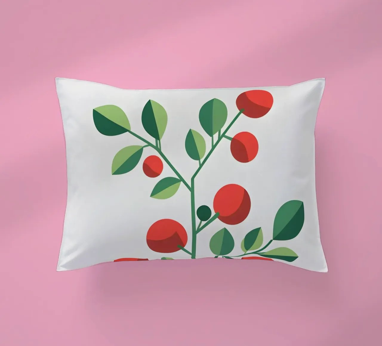 Ramo con bacche cuscino da Botanical Gallery