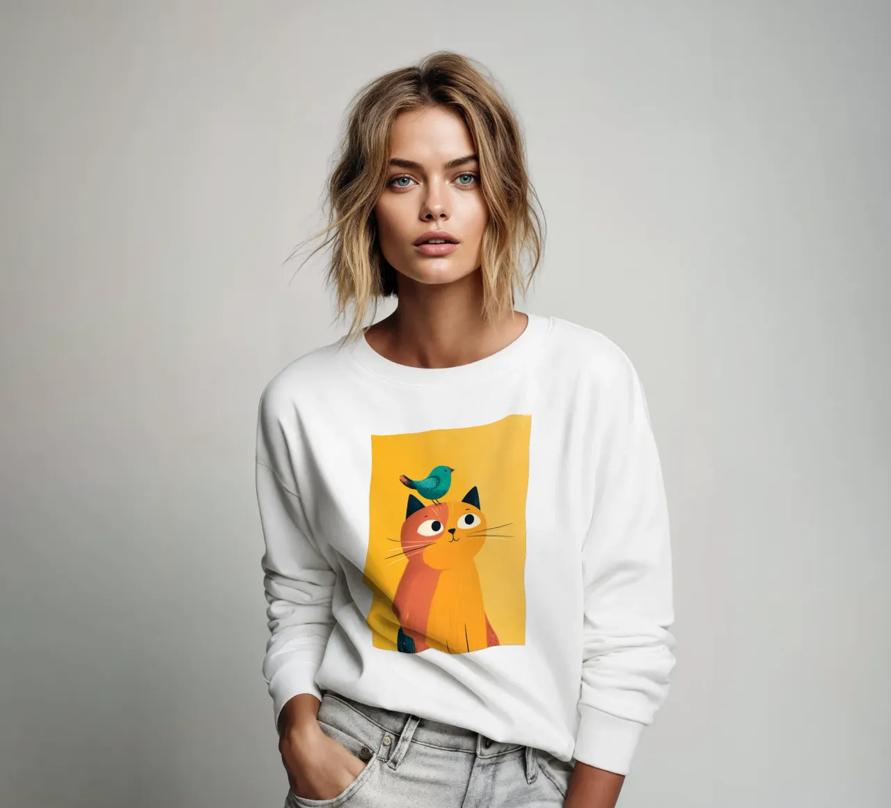 Bird on My Head felpa da Kiara