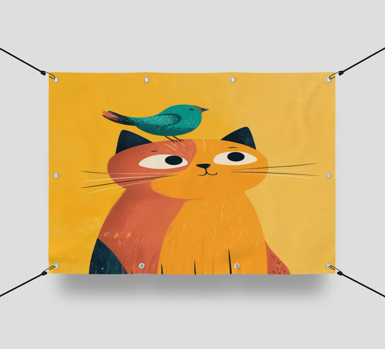 Bird on My Head telo in pvc da Kiara