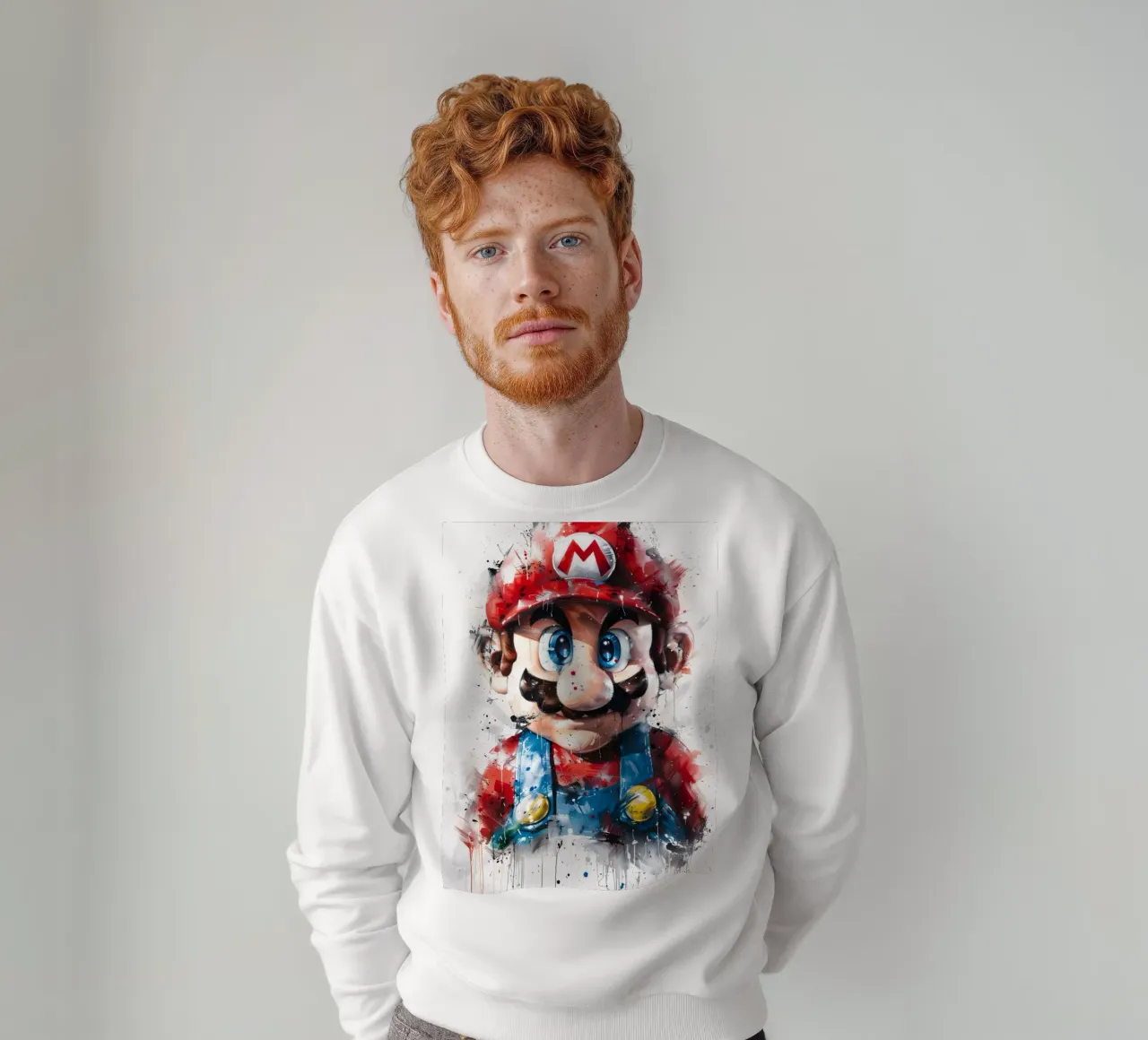 Super Mario Painting felpa da CreativeStudio