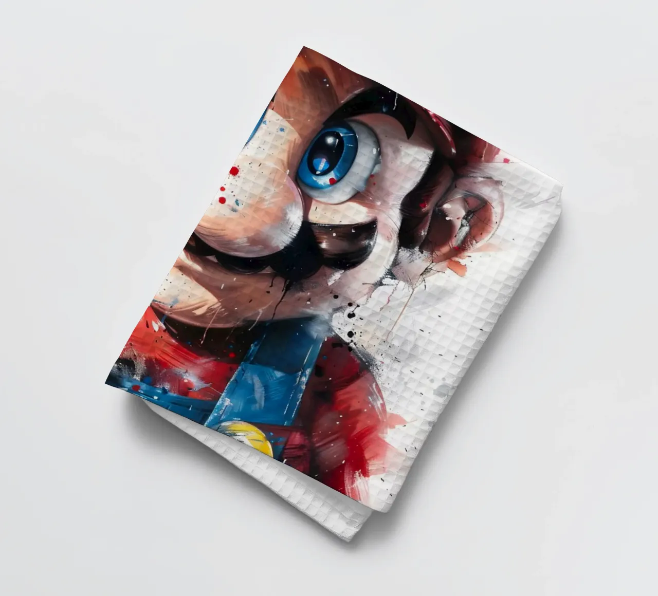 Super Mario Painting theedoek van CreativeStudio