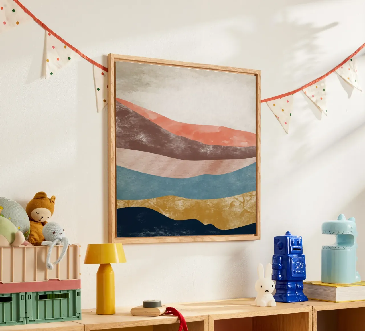 Rainbow Mountain plexiglass da Vivi Nicolin