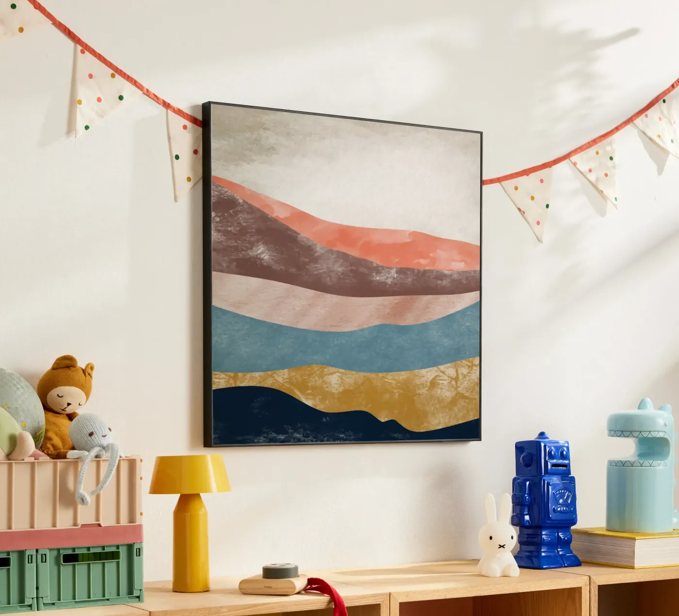 Rainbow Mountain pannello forex da Vivi Nicolin