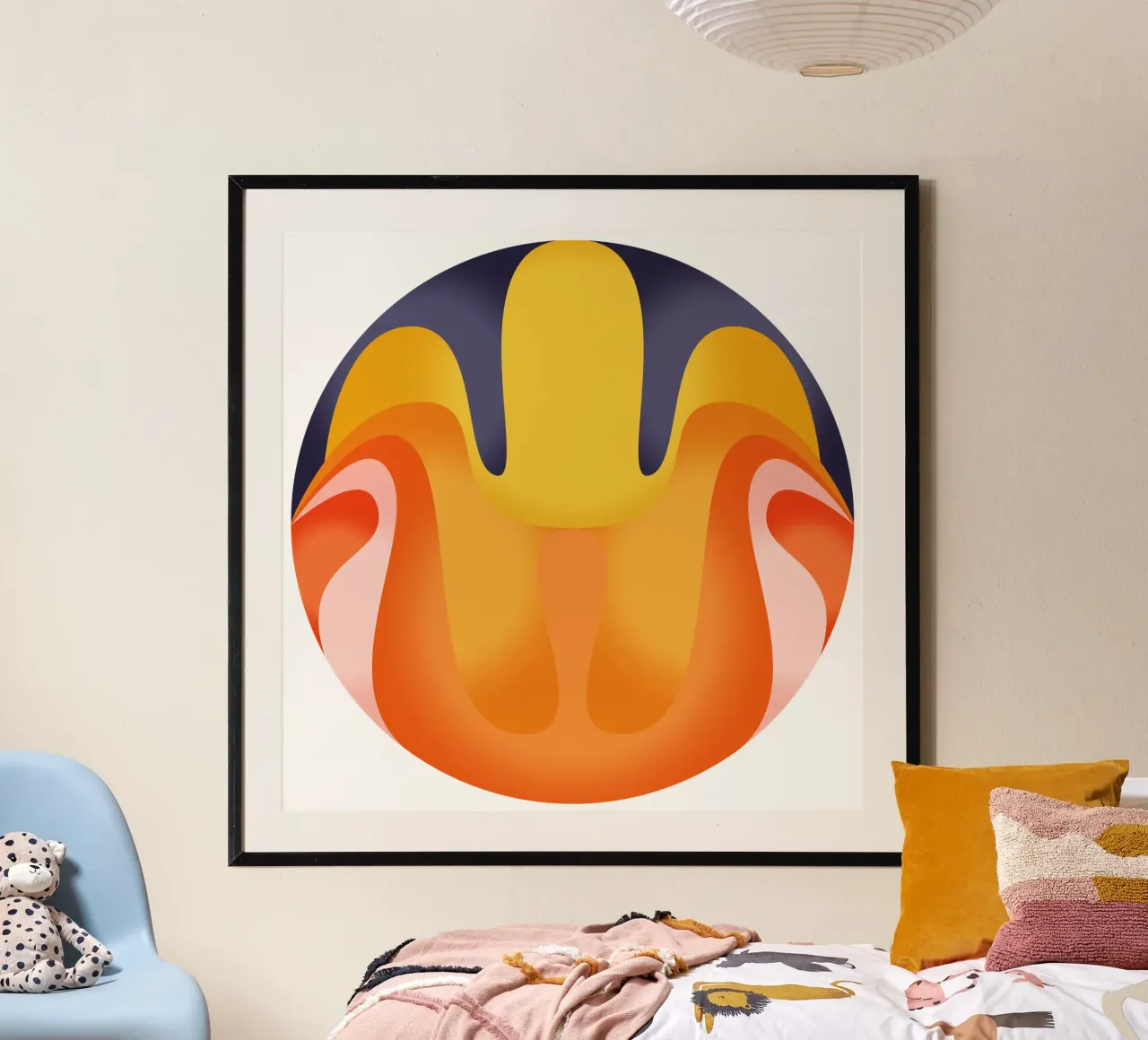 Fuoco poster da Abstract 888