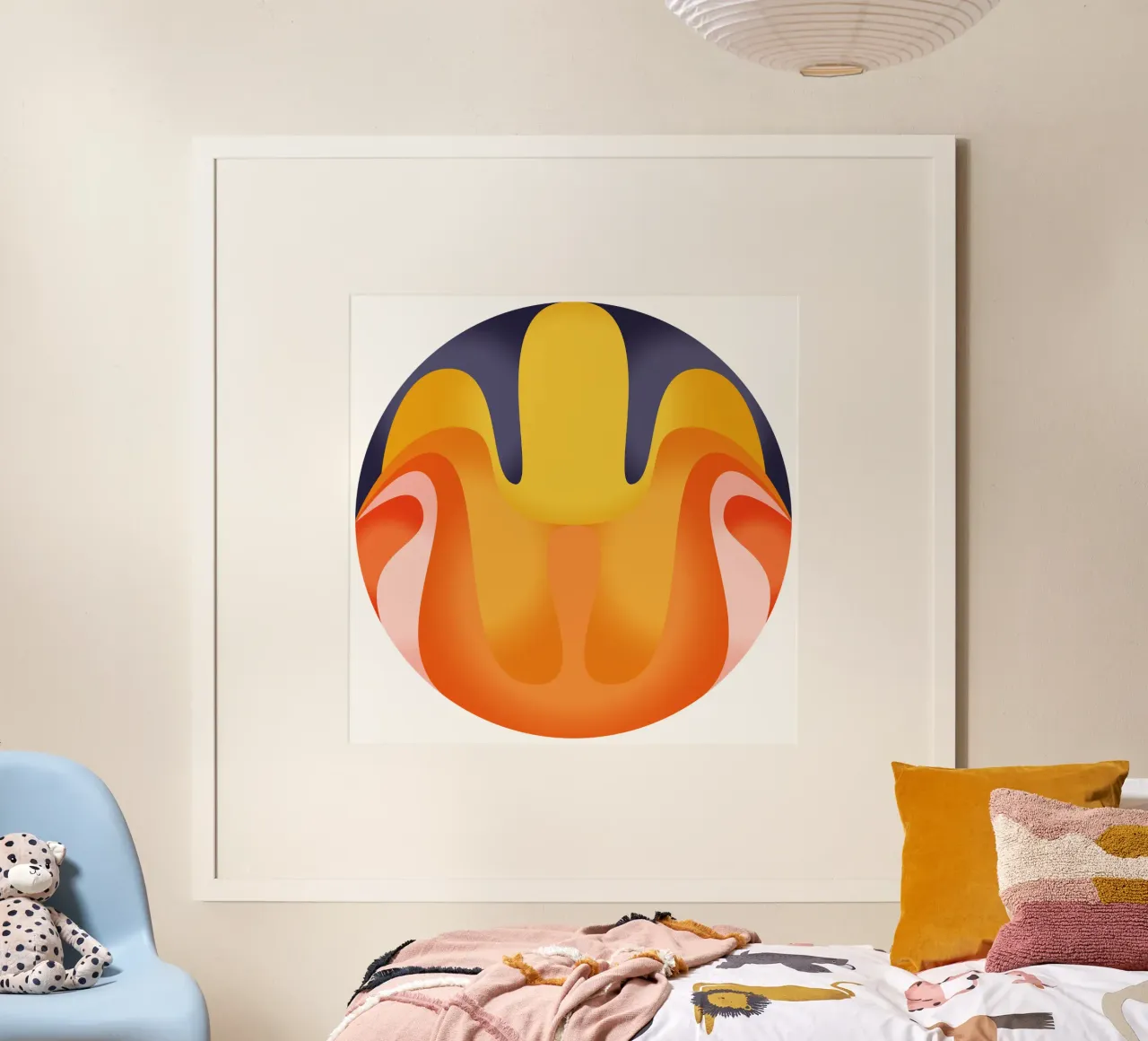 Fuoco poster da Abstract 888