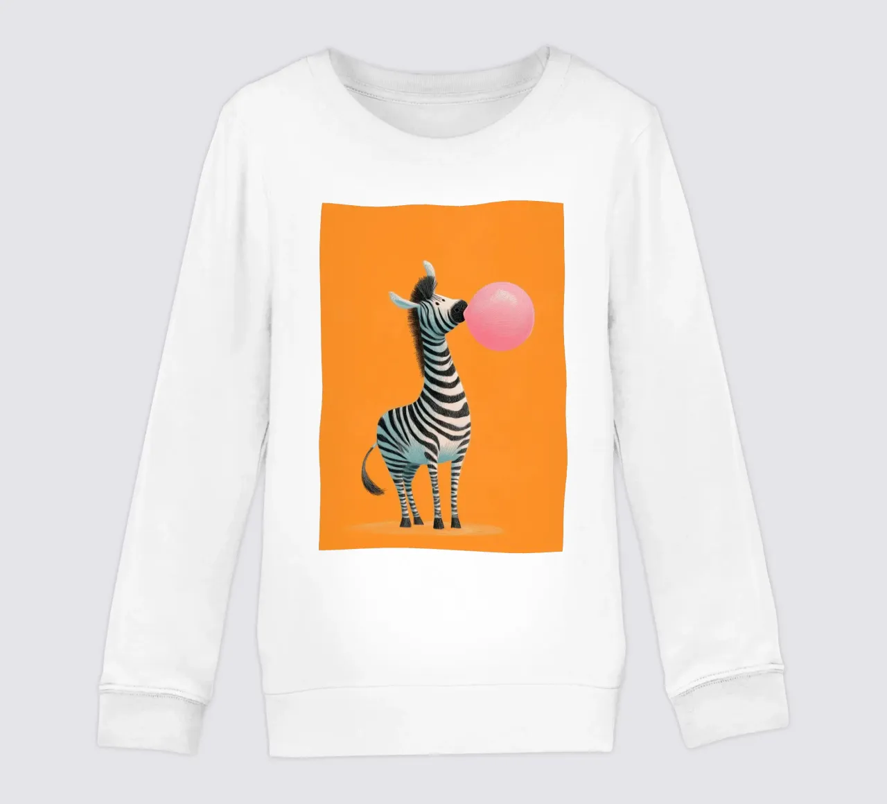 Bubblegum Zebra felpa bambino da Kiara