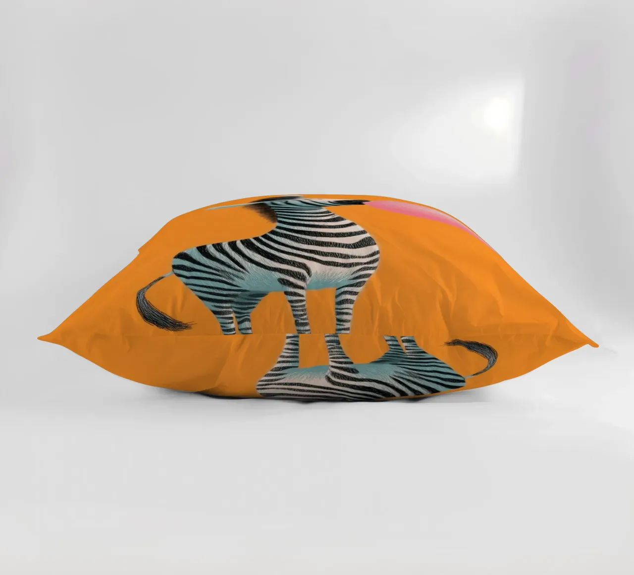 Bubblegum Zebra cuscino da Kiara