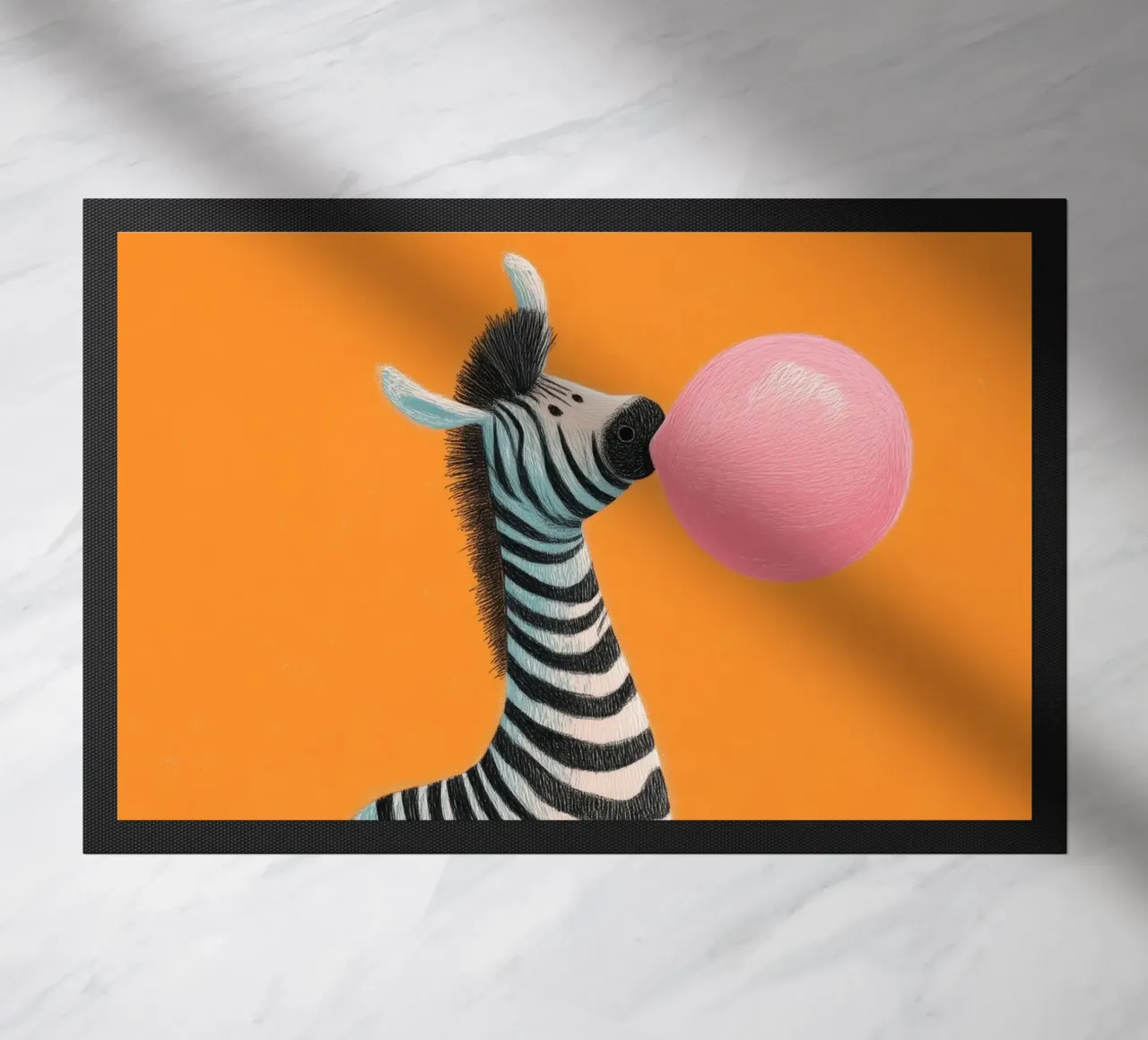 Bubblegum Zebra zerbino da Kiara