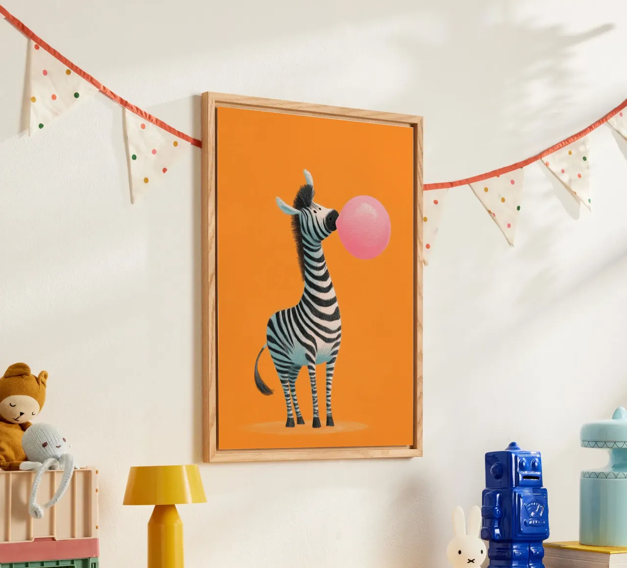 Bubblegum Zebra plexiglass da Kiara