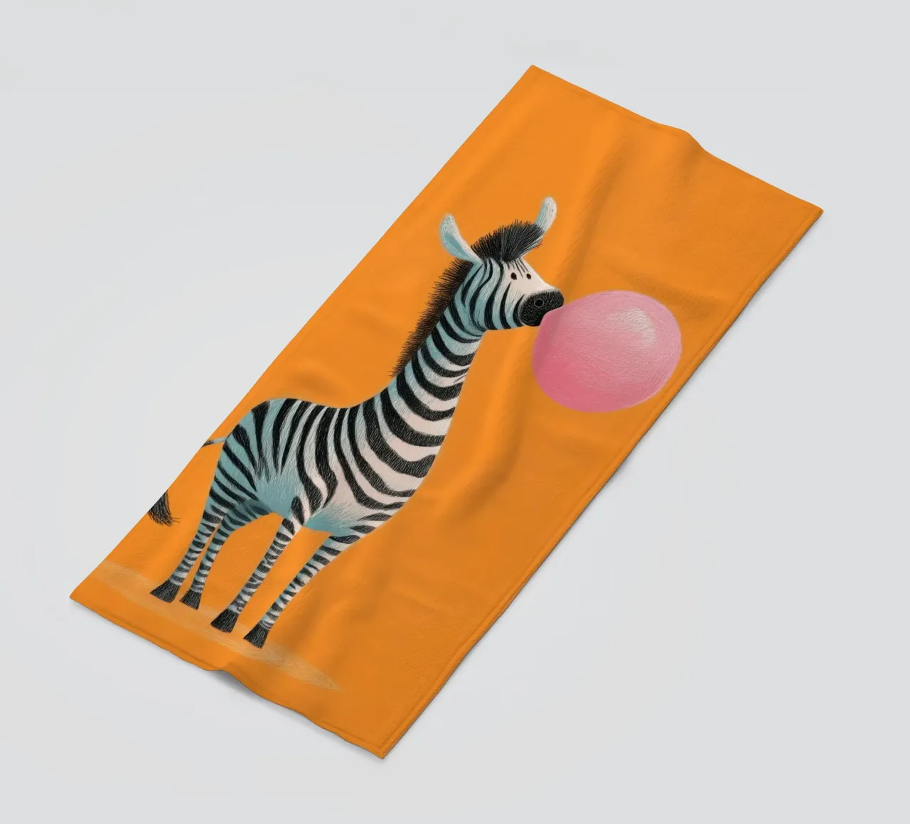 Bubblegum Zebra telo mare da Kiara