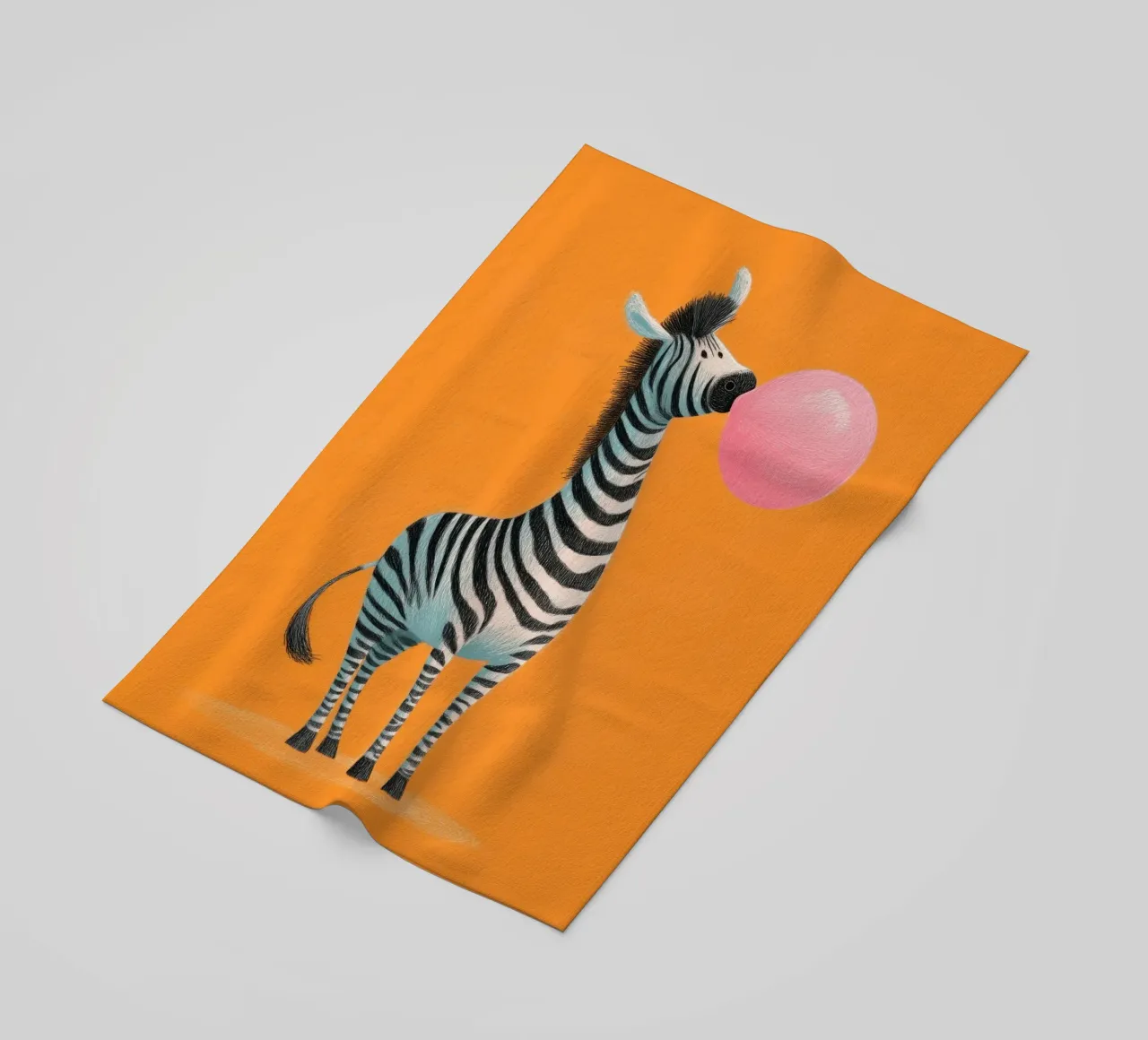 Bubblegum Zebra telo mare da Kiara