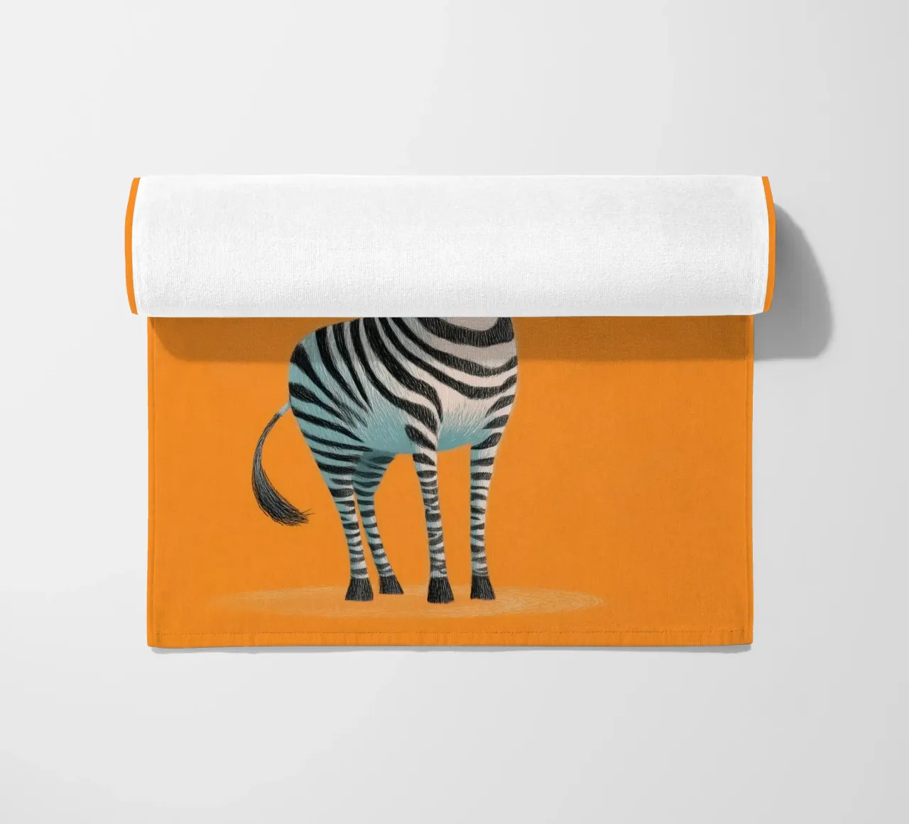 Bubblegum Zebra telo mare da Kiara